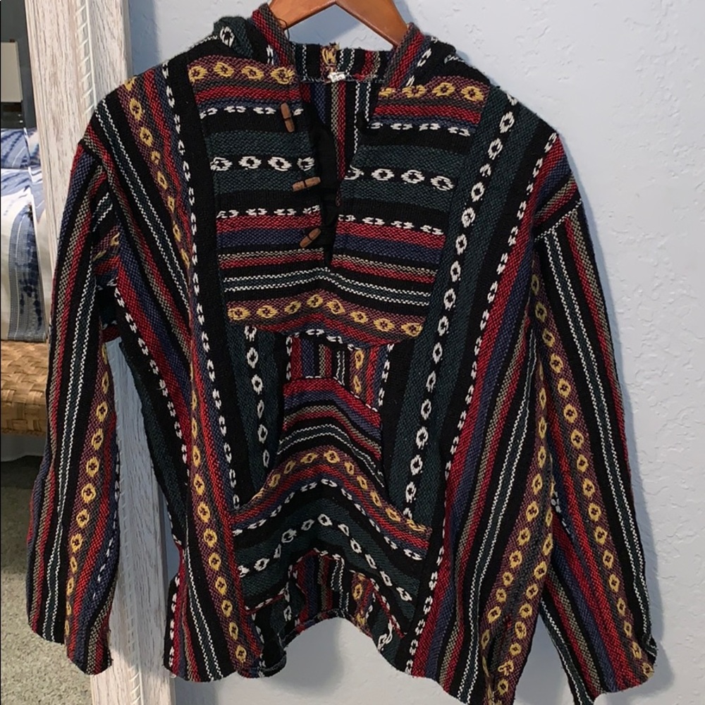 Handwoven Rasta Hoodie